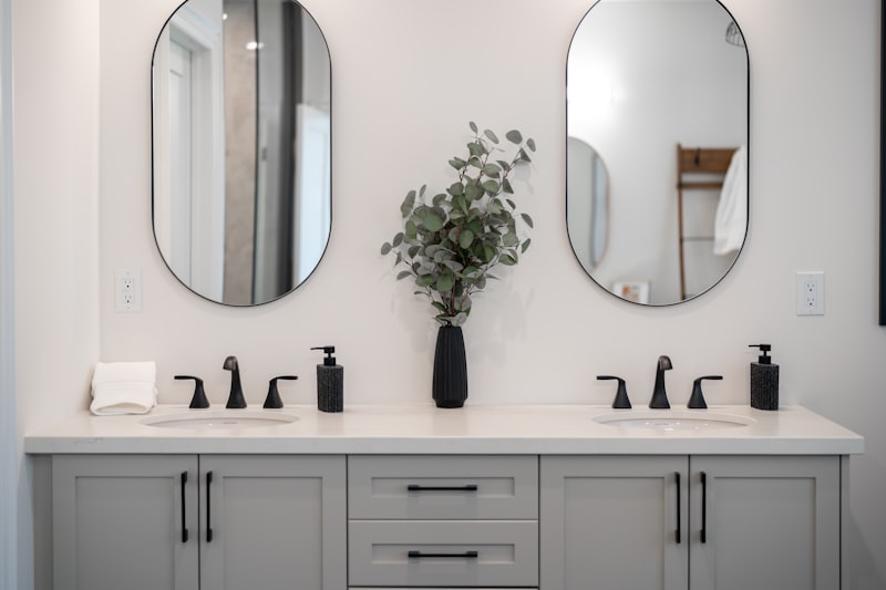 Compact Luxury Powder Room